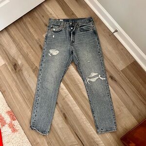 Levi’s 501 Skinny High Rise Premium Denim